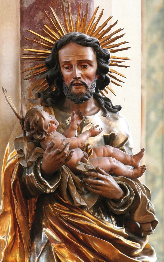 Anhconggiao.com - Ảnh Thánh Giuse bế Chúa