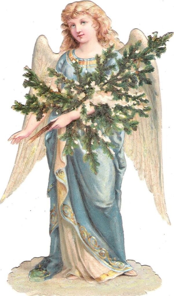 Anhconggiao.com - Thien thần ôm cây thông